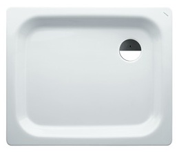 Laufen PLATINA sprchová vanička ocelová 900x750 mm, obdélník, bílá   H2150130000401